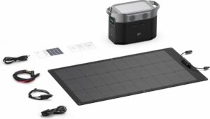 EcoFlow 100W Solar Panel (Flexible) Action