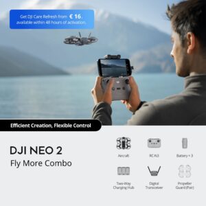 DJI Neo 2 - Fly More Combo incl. RC-N3 Controller Action